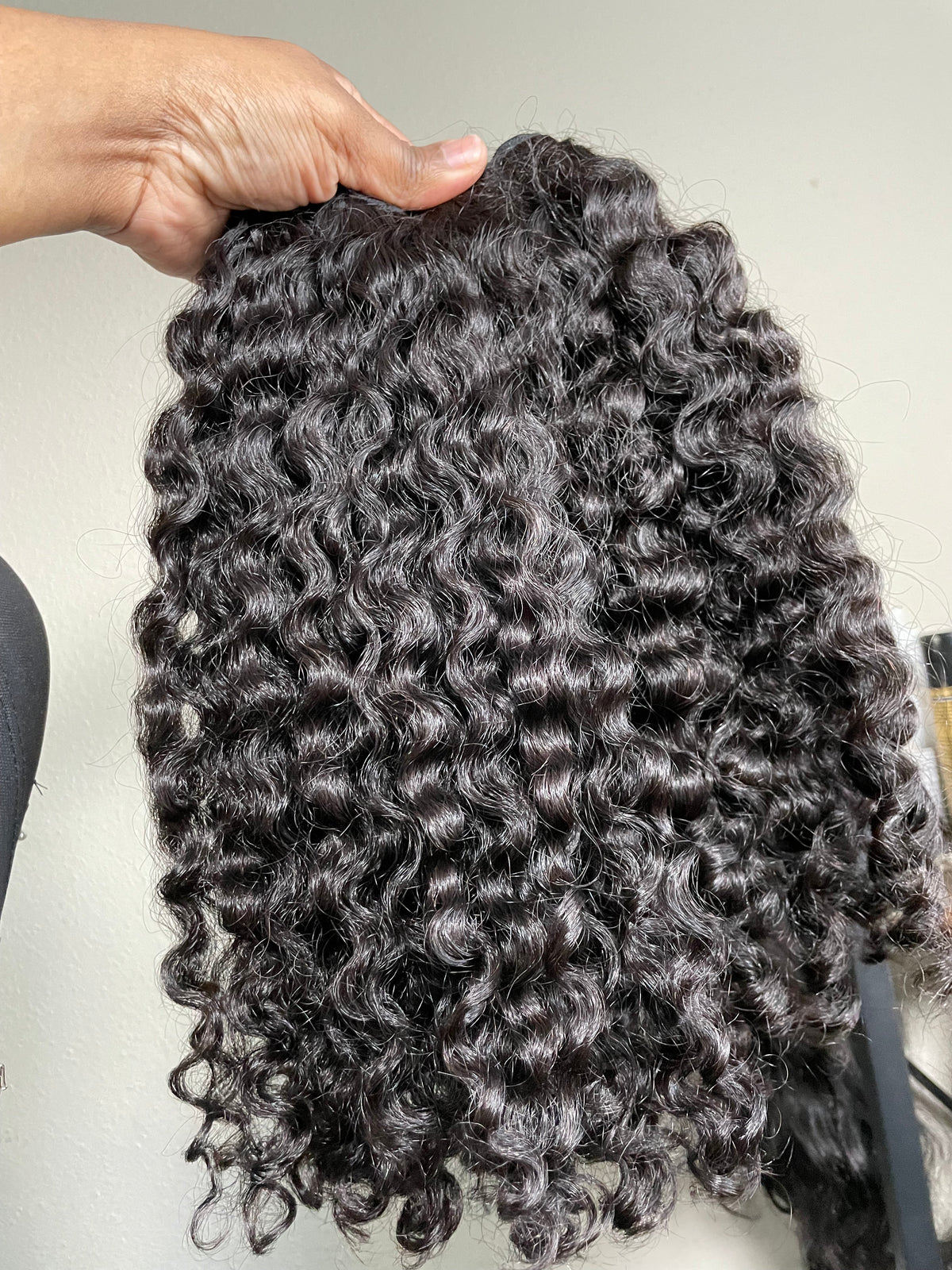 Burmese Curly Hair Sample